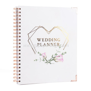 Spiral Bound A4 Wedding Planner Notebook Organizer